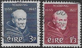 Postage Stamps of Eire Ireland 1957 Father Luke Wadding SG 170 Fine ...