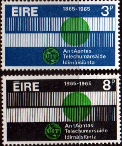 Ireland 1965 International Telecomunication Union Set Fine Mint