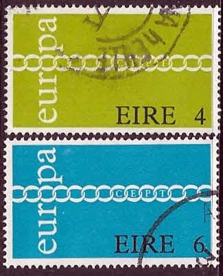 Ireland 1971 Europa Set Fine Used