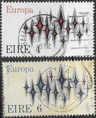 Ireland 1972 Europa Set Fine Used