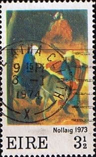 Ireland 1973 Christmas SG 334 Fine Used