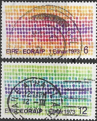 Ireland 1973 Entry into European Communities Set Fine Used