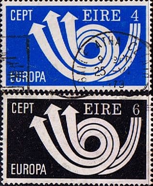 Ireland 1973 Europa Set Fine Used
