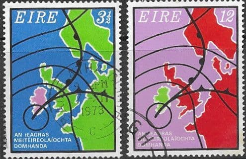 Ireland 1973 Weather Set Fine Used