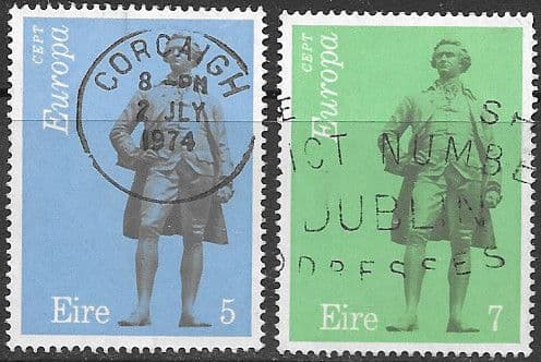 Ireland 1974 Europa Set Fine Used