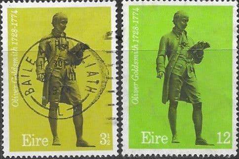 Ireland 1974 Oliver Goldsmith Set Fine Used