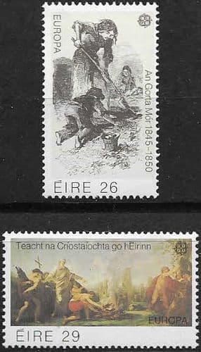Ireland 1982 Europa Set Fine Mint