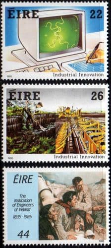 Ireland 1985 Industrial Innovation Set Fine Mint