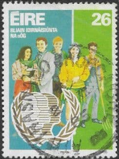 Ireland 1985 International Youth Year SG 622 Fine Used