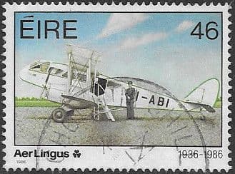 Ireland 1986 50th Anniversary of Aer Lingus SG 638 Fine Used