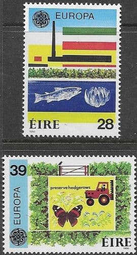 Ireland 1986 Europa Set Fine Mint