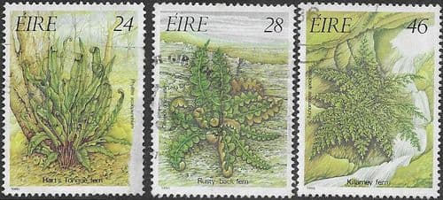 Ireland 1986 Ferns Set Fine Used