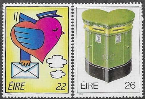 Ireland 1986 Greetings Stamps Set Fine Mint