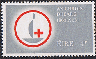 Ireland Eire 1963 Red Cross Centenary SG 197 Fine Mint