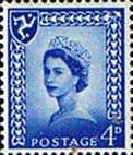 Isle of Man 1958 Queen Elizabeth SG 3p Fine Mint