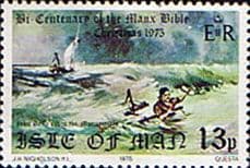 Isle of Man 1975 Christmas and Bicentenary of Manx Bible SG 74 Fine Mint
