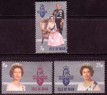 Isle of Man 1977 Royal Silver Jubilee Set Fine Mint