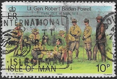 Isle of Man 1982 Boy Scout Movement SG 212 Fine Used