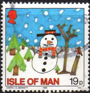 Isle of Man 1996 Christmas SG 726 Fine Used