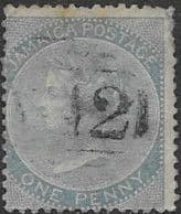 Jamaica 1860 Queen Victoria Head SG 1 Fine Used