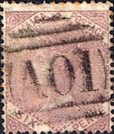 Jamaica 1860 Queen Victoria Head SG 5a Fine Used