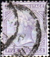 Jamaica 1870 Queen Victoria Head SG 15 Fine Used