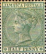 Jamaica 1883 Queen Victoria Head SG 16 Fine Mint