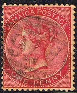 Jamaica 1883 Queen Victoria Head SG 18 Fine Used