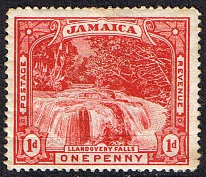 Jamaica 1900 Llandovery Waterfalls SG 31 Fine Mint