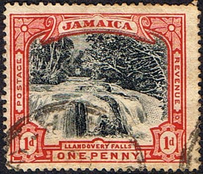 Jamaica 1900 Llandovery Watterfalls SG 32 Fine Used