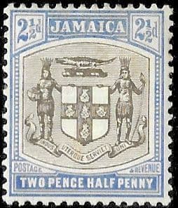 Jamaica 1903 Coat of Arms SG 35 Fine Mint