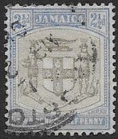 Jamaica 1903 Coat of Arms SG 35 Fine Used