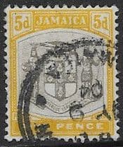 Jamaica 1903 Coat of Arms SG 36 Fine Used