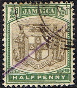 Jamaica 1903 Coat of Arms SG 37 Fine Used
