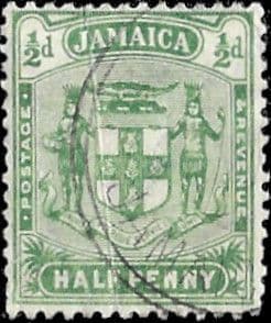 Jamaica 1905 Coat of Arms SG 38b Fine Used