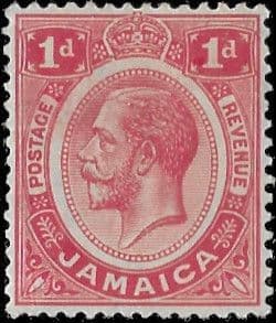 Jamaica 1912 SG 58 Kings George V Head Fine Mint