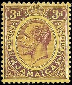Jamaica 1912 SG 62 Kings George V Head Fine Mint
