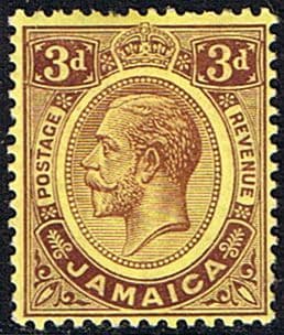 Jamaica 1912 SG 62a Kings George V Head Fine MInt