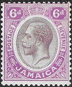 Jamaica 1912 SG 64a Kings George V Head Fine Mint