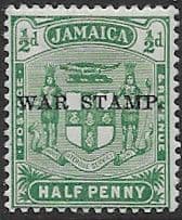 Jamaica 1916 War Tax Overprints SG 68d Fine Mint