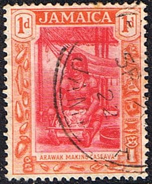 Jamaica 1919 SG 79 Arawak Woman Fine Used