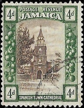 Jamaica 1919 SG 84 Spanish Town Cathedral Fine Used