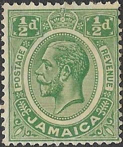 Jamaica 1921 SG 92 Kings George V Head Fine Mint