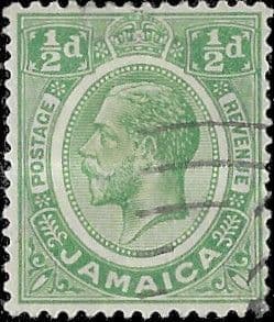 Jamaica 1921 SG 92 Kings George V Head Fine Used