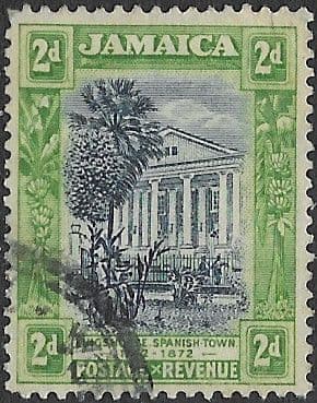 Jamaica 1921 SG 97 Kings House Spanish Town Fine Used