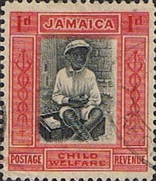 Jamaica 1923 Child Welfare SG 105 Fine Used