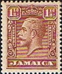 Jamaica 1929 King George V Head SG 109 Fine Mint