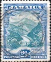 Jamaica 1932 King George V Rivers SG 112 Fine Used