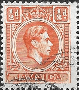Jamaica 1938 SG 121b King George VI Fine Used