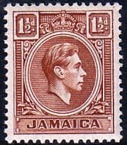 Jamaica 1938 SG 123 King George VI Fine Mint